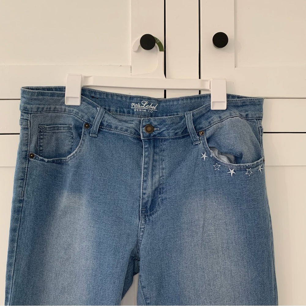 Pink Label Denim Co Star Jeans Size 20 - Picture 4 of 9
